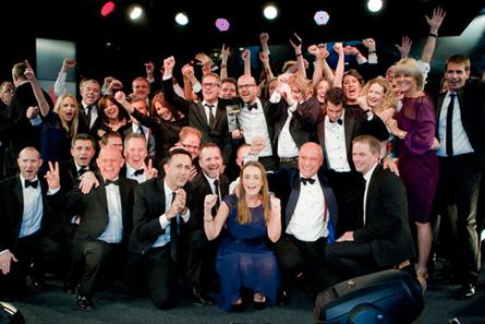 ITV Sales team winning at Media Awards using TellyJuice Video Showreels