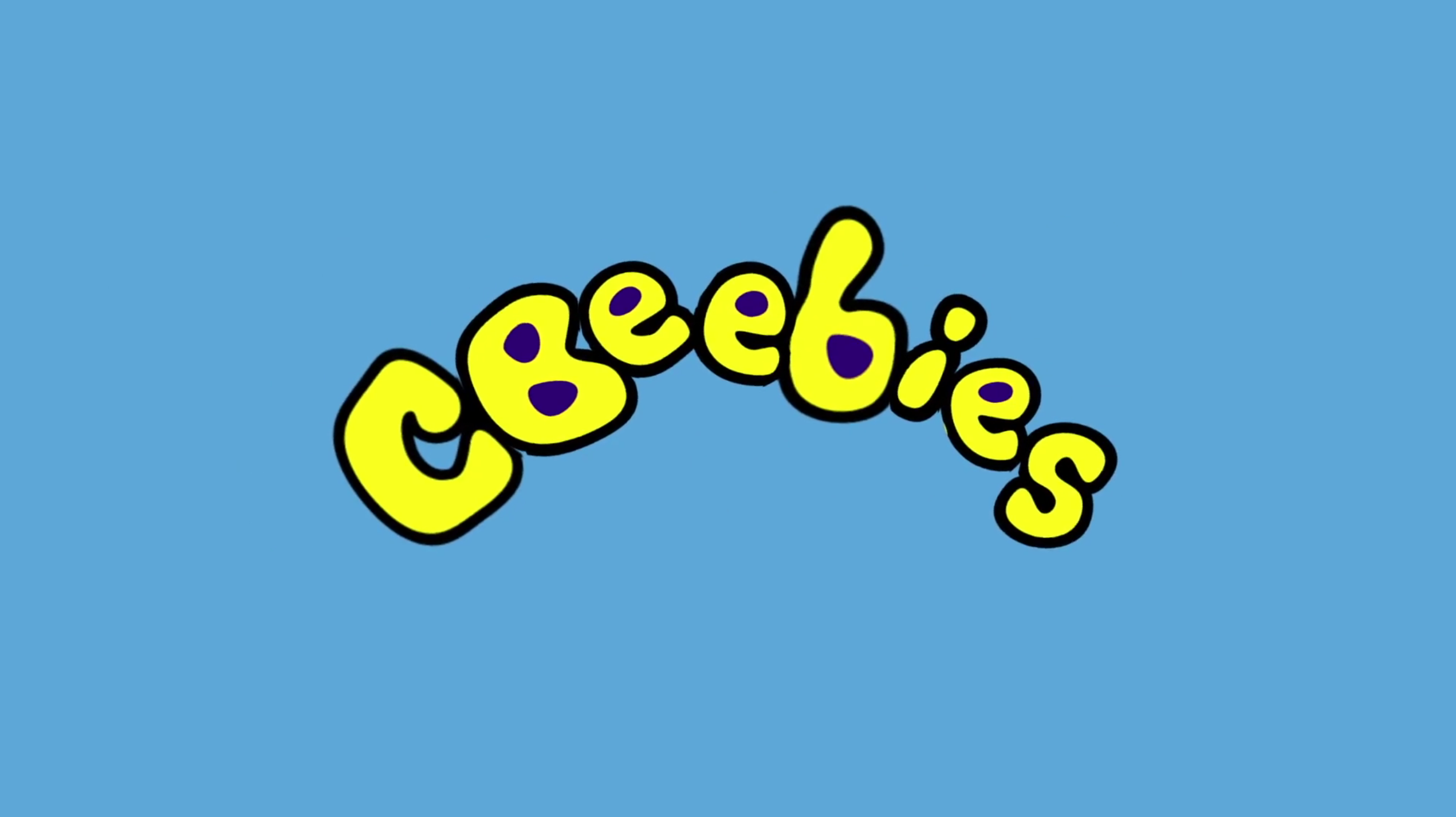 cbeebies logo on blue